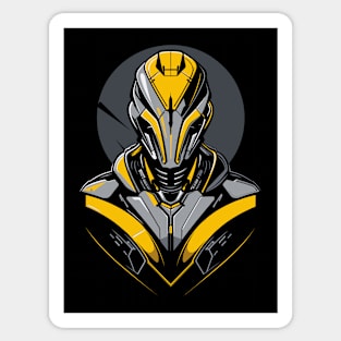 Robot Overlord Sticker